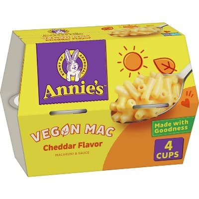 Is it Dairy Free? Annie's Organic Vegan Microwave Mac & Cheese