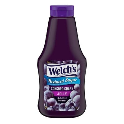 Is it Egg Free? Welch's Reduced Sugar Squeezable Concord Grape Jelly