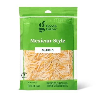 Is it Egg Free? Shredded Mexican-style Cheese - Good & Gather™