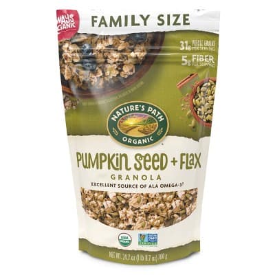 Is it Dairy Free? Nature's Path Pumpkin Seed + Flax Granola –