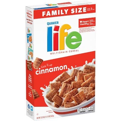 Is it Dairy Free? Quaker Life Cinnamon Multigrain Cereal