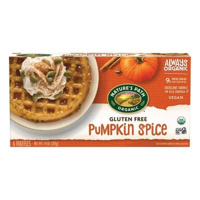 Is it Lactose Free? Nature's Path Organic Pumpkin Spice Waffles