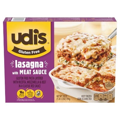 Is it Egg Free? Udi's Gluten Free Lasagna With Meat Sauce