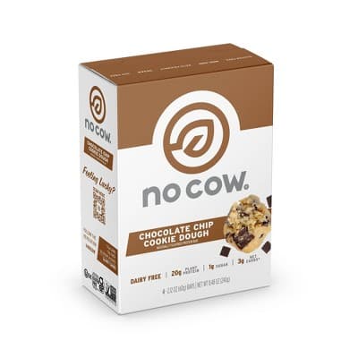 Is it Egg Free? No Cow Protein Bars - Chocolate Chip Cookie Dough