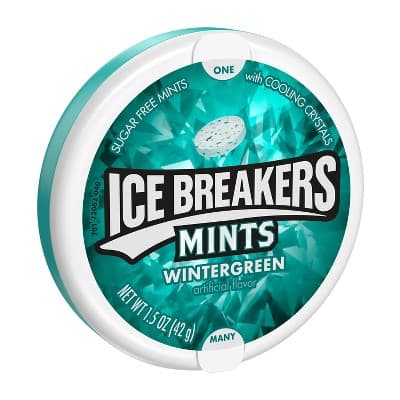 Is it Egg Free? Ice Breakers Wintergreen Sugar Free Mint Candies