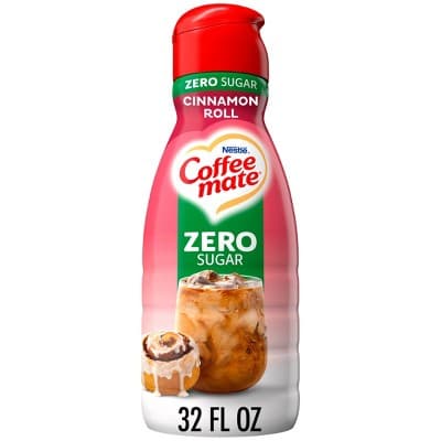 Is it Soy Free? Nestlé Coffee Mate Zero Sugar Cinnamon Roll