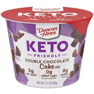 Is it Milk Free? Duncan Hines Keto Friendly Double Chocolate Cake Mix