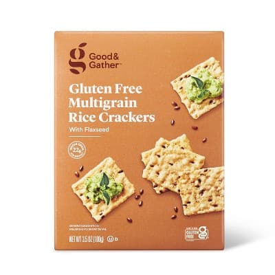 Is it Dairy Free? Gluten Free Multi-grain With Flax Rice Crackers - Good & Gather™