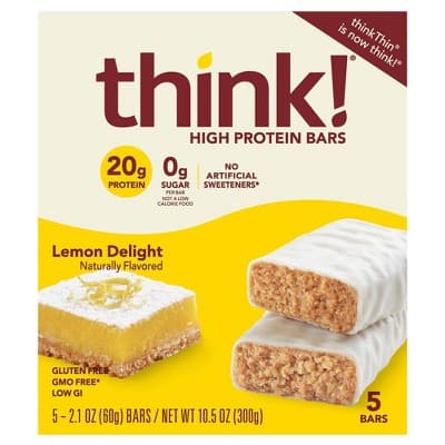 Is it Dairy Free? Think! Lemon Delight High Protein Bars