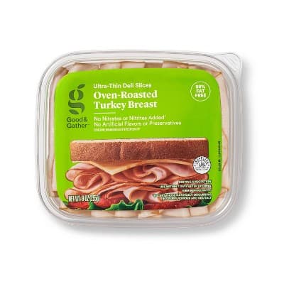 Is it Fish Free? Oven Roasted Turkey Breast Ultra-thin Deli Slices - Good & Gather™