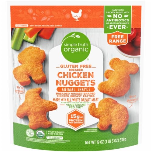 Is it Lactose Free? Simple Truth Organic Gluten Free Animal Shapes Breaded Chicken Nuggets