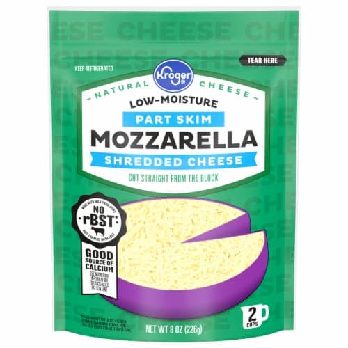 Is it Dairy Free? Kroger Shredded Low-moisture Mozzarella Cheese