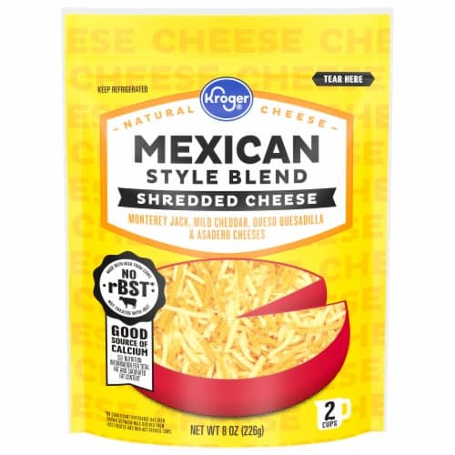 Is it Soy Free? Kroger Shredded Mexican Style Cheese Blend