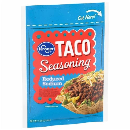 Is it Soy Free? Kroger Reduced Sodium Taco Seasoning