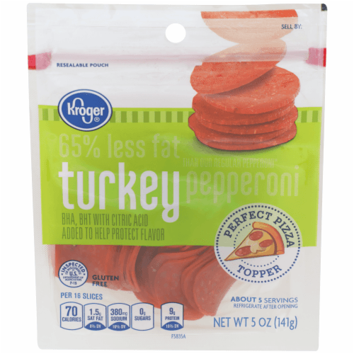 Is it Low FODMAP? Kroger Sliced Turkey Pepperoni