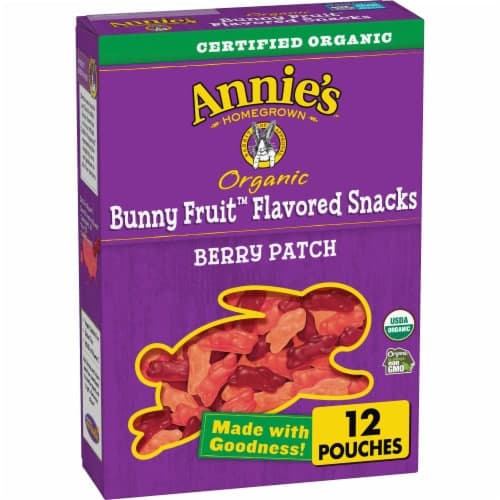 Is it Soy Free? Annie's Organic Berry Patch Bunny Fruit Snacks