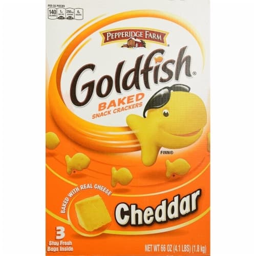 Is it Soy Free? Goldfish Baked Snack Crackers, Cheddar