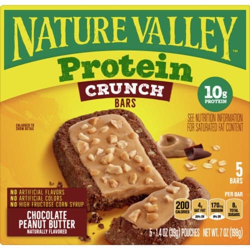 Is it Wheat Free? Nature Valley Protein Chocolate Peanut Butter Crunch Bars