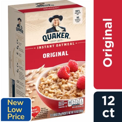 Is it Shellfish Free? Quaker Instant Oatmeal Original - Low Fodmap Certified