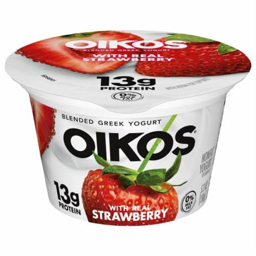 Is it Low FODMAP? Oikos Blended Strawberry Greek Nonfat Yogurt