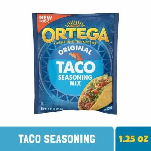 Is it Shellfish Free? Ortega Taco Seasoning Mix Original Envelope