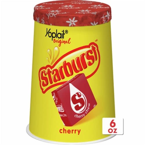 Is it Dairy Free? Yoplait Starburst Cherry Yogurt