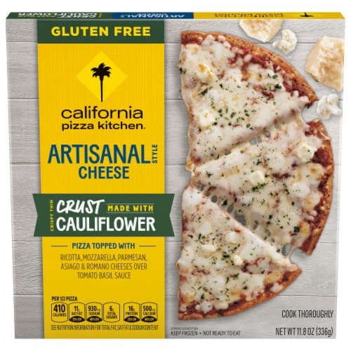 Is it Soy Free? Cpk Artisanal Style Cheese Pizza With Cauliflower Pizza Crust