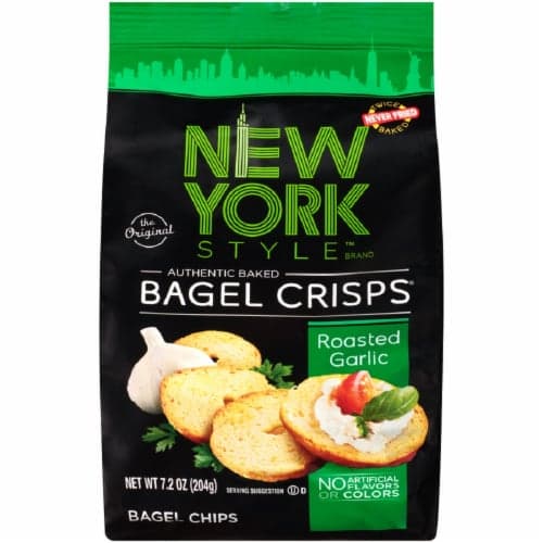 Is it Shellfish Free? New York Style Roasted Garlic Bagel Crisps