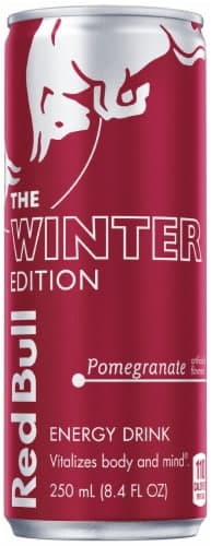 Is it Soy Free? Red Bull Winter Pomegranate Energy Drink