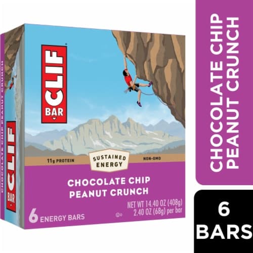 Is it Dairy Free? Clif Bar Energy Bars, Chocolate Chip Peanut Crunch, Protein Bar