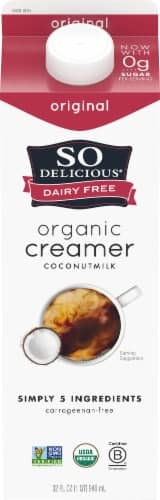 Is it Lactose Free? So Delicious Dairy Free Organic Coconutmilk Creamer Original