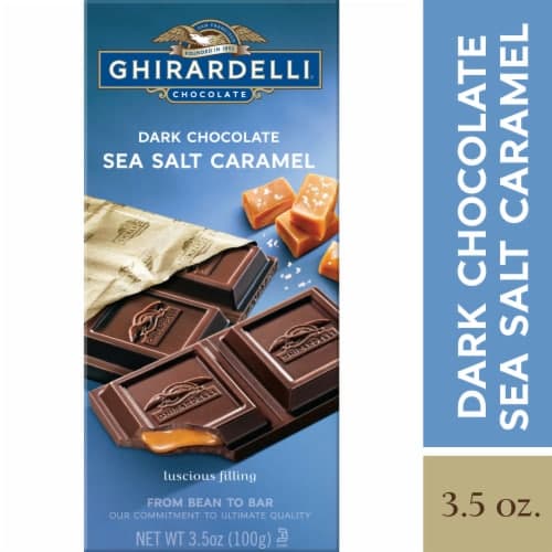 Is it Dairy Free? Ghirardelli Dark Chocolate Sea Salt Caramel Bar