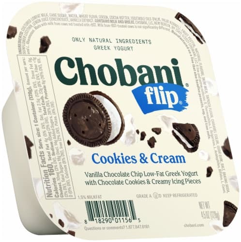 Is it Milk Free? Chobani Flip Cookies & Cream