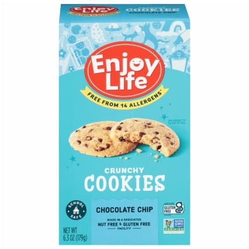 Is it Soy Free? Crunchy Cookies – Chocolate Chip - Low Fodmap Certified