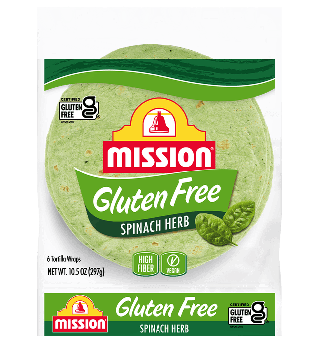 Is it Vegetarian? Mission Gluten Free Spinach Herb Tortilla Wraps